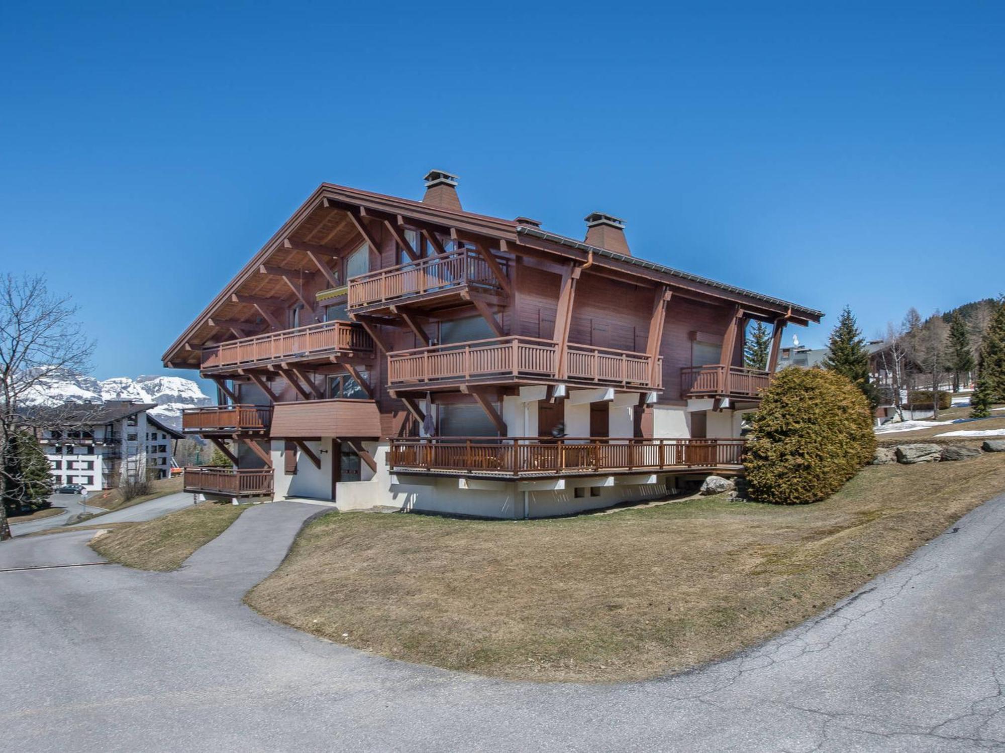 Studio 4 Pers - Balcon - Proximite Pistes Et Golf - Tv - Garage - Animaux Ok - Tennis En Ete - Fr-1-453-82 Межев Экстерьер фото